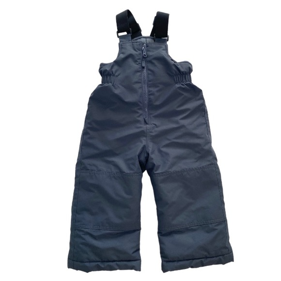 GUSTI Grey Bib Overall Snowpants Winter Wear 2T - Picture 2 of 11
